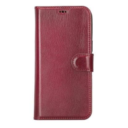 casper iphone 12 series detachable leather wallet case - toronata - 