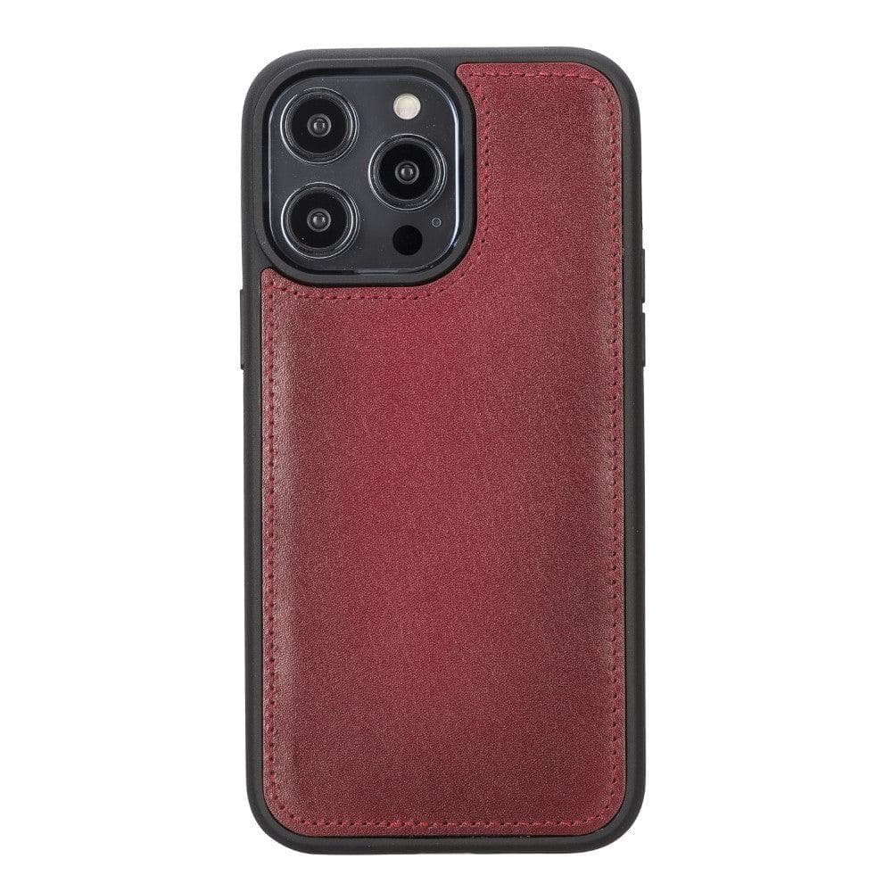 Casper iPhone 12 Series Detachable Leather Wallet Case - iPhone 12 Pro Max - Red - TORONATA