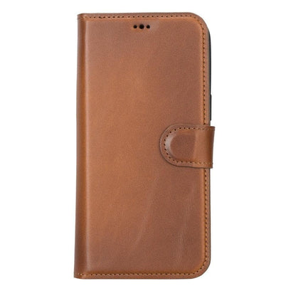 casper iphone 12 series detachable leather wallet case - toronata - 