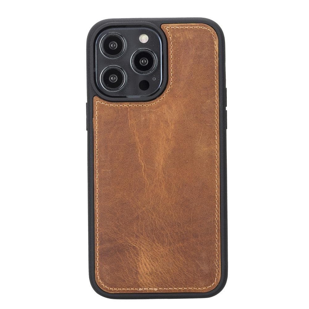 Casper iPhone 12 Series Detachable Leather Wallet Case - iPhone 12 Pro Max - Light Brown - TORONATA