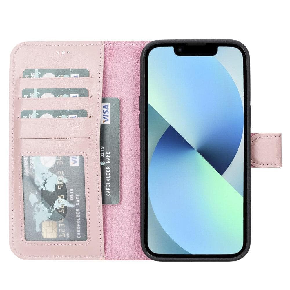 Casper iPhone 12 Series Detachable Leather Wallet Case - iPhone 12 Pro Max - Pink - TORONATA