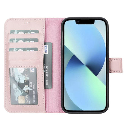 casper iphone 12 series detachable leather wallet case - toronata - 
