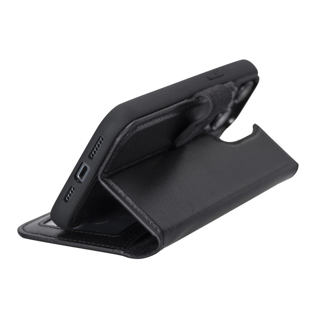 casper iphone 12 series detachable leather wallet case - toronata - 