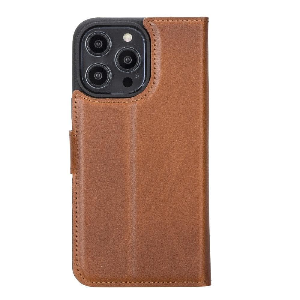 Casper iPhone 12 Series Detachable Leather Wallet Case - iPhone 12 Pro Max - Brown - TORONATA