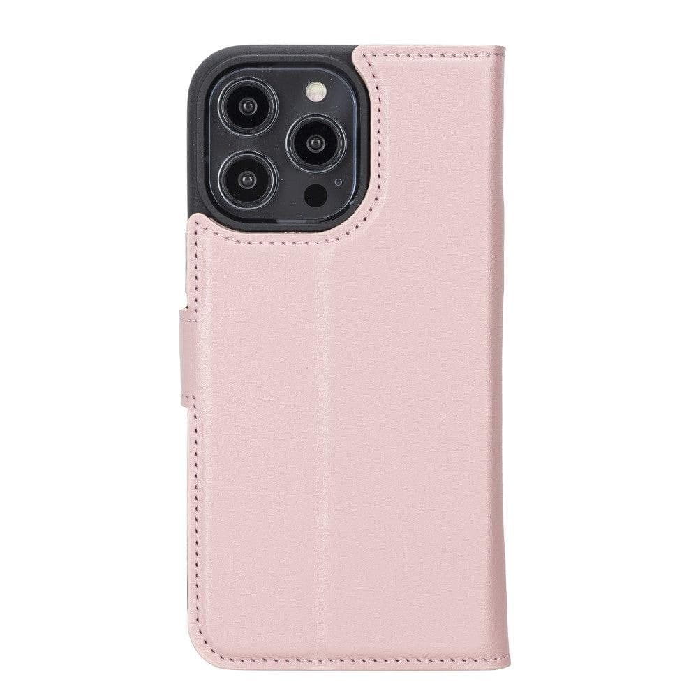 Casper iPhone 12 Series Detachable Leather Wallet Case - iPhone 12 Pro Max - Pink - TORONATA