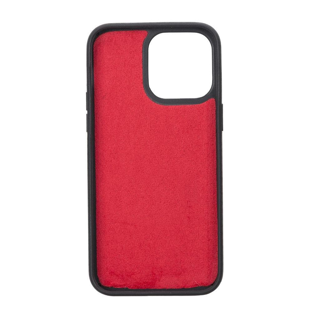 Casper iPhone 12 Series Detachable Leather Wallet Case - iPhone 12 Pro Max - Red - TORONATA