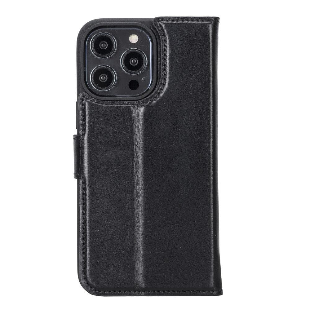 Casper iPhone 13 Series Magsafe Leather Wallet Case - iPhone 13 Pro Max - Black - TORONATA