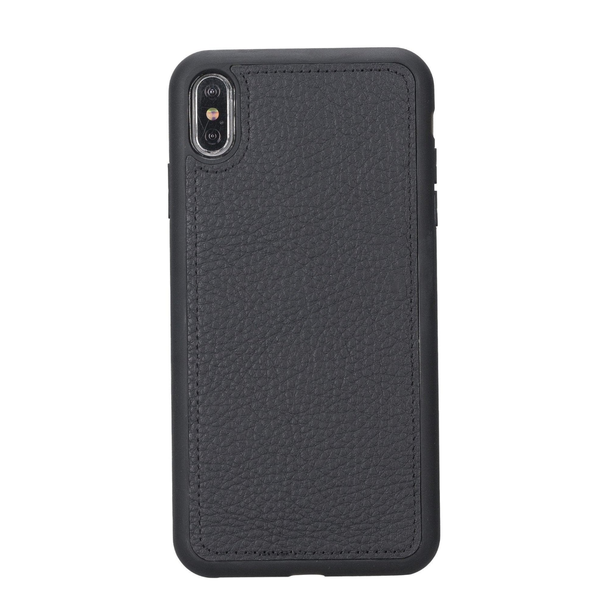 Casper iPhone XR Leather Wallet Case-iPhone XR-Floater Black--TORONATA