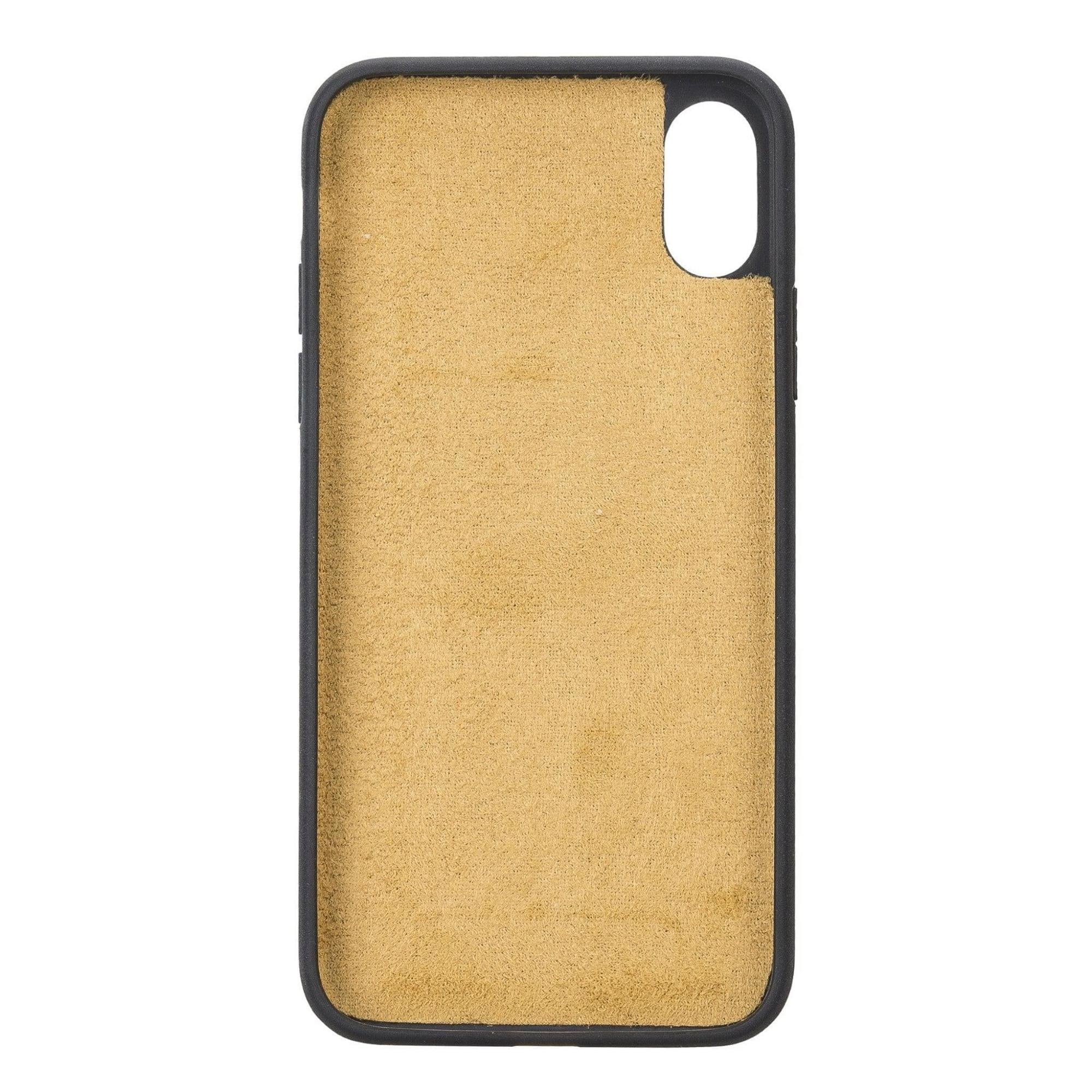Casper iPhone XR Leather Wallet Case-iPhone XR-Yellow--TORONATA
