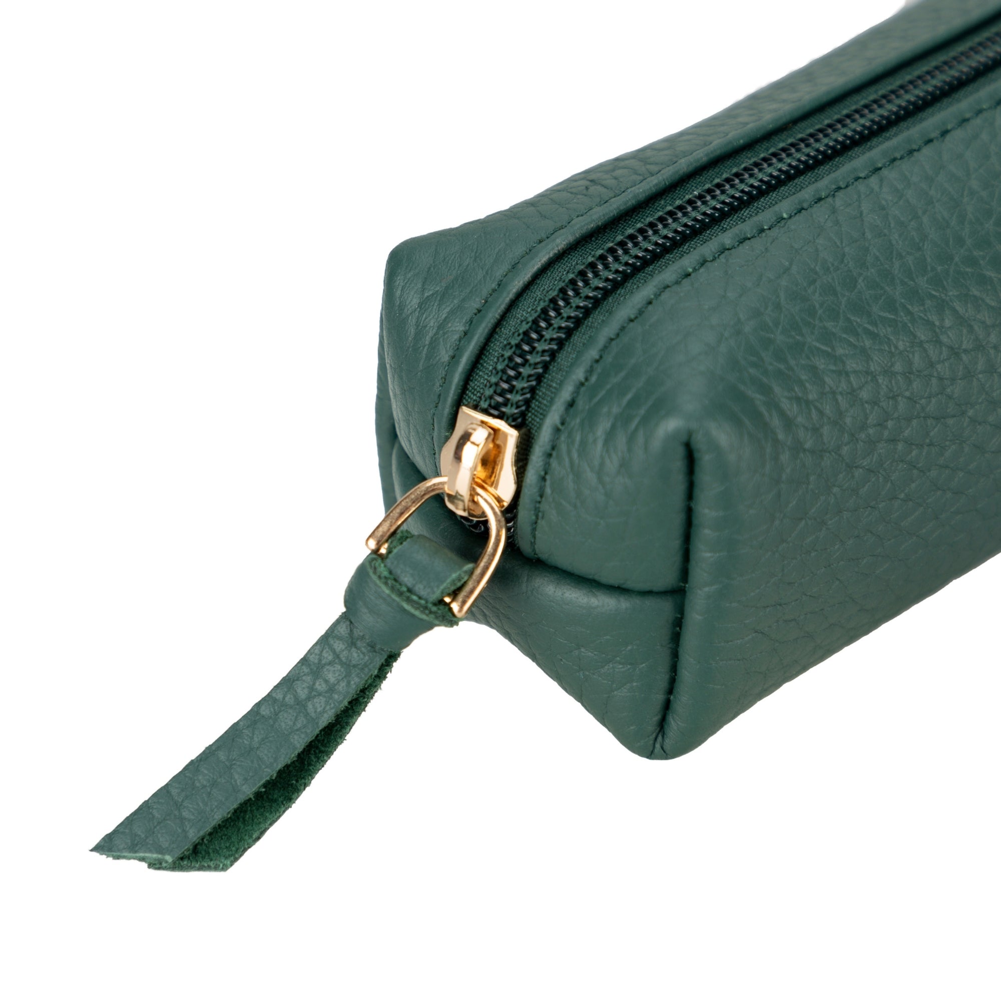 Centennial Multipurpose Leather Pencil Case and Makeup Bag - TORONATA - 