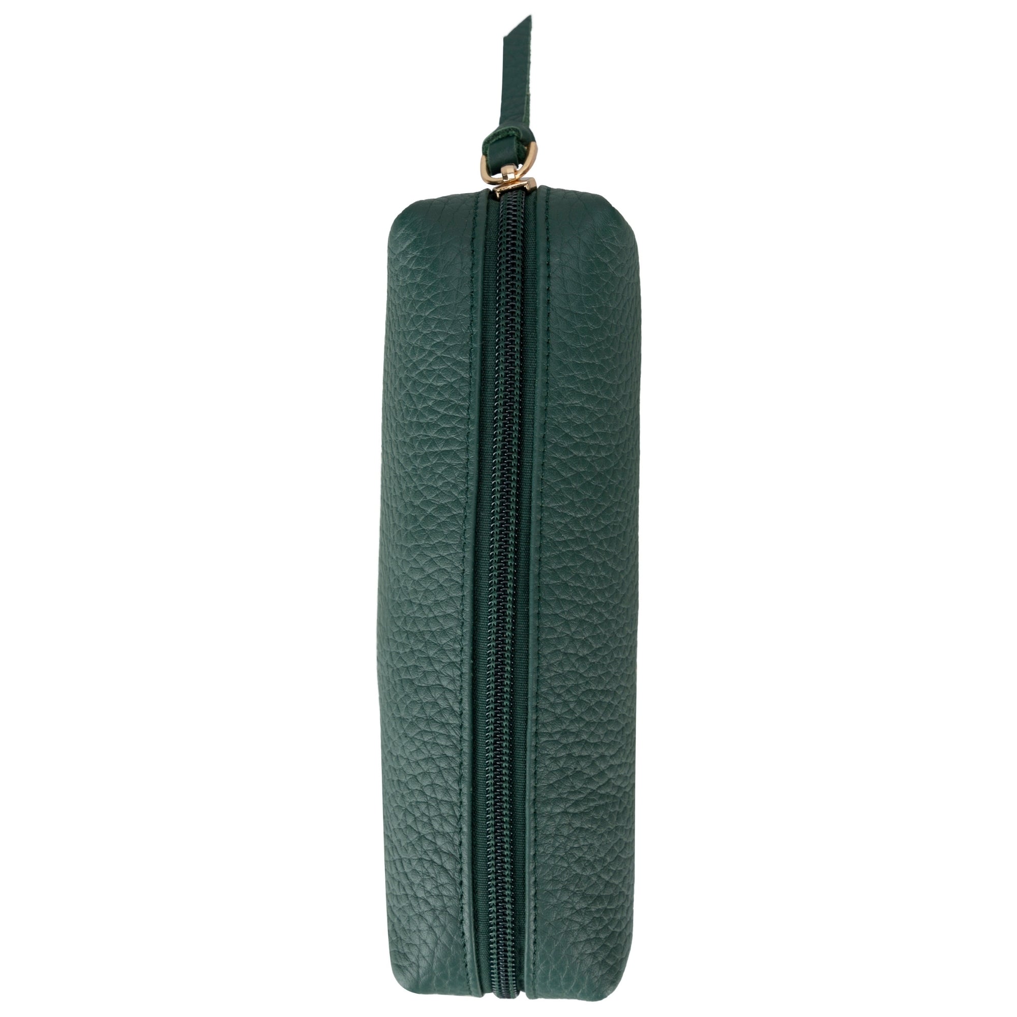 Centennial Multipurpose Leather Pencil Case and Makeup Bag - TORONATA - 