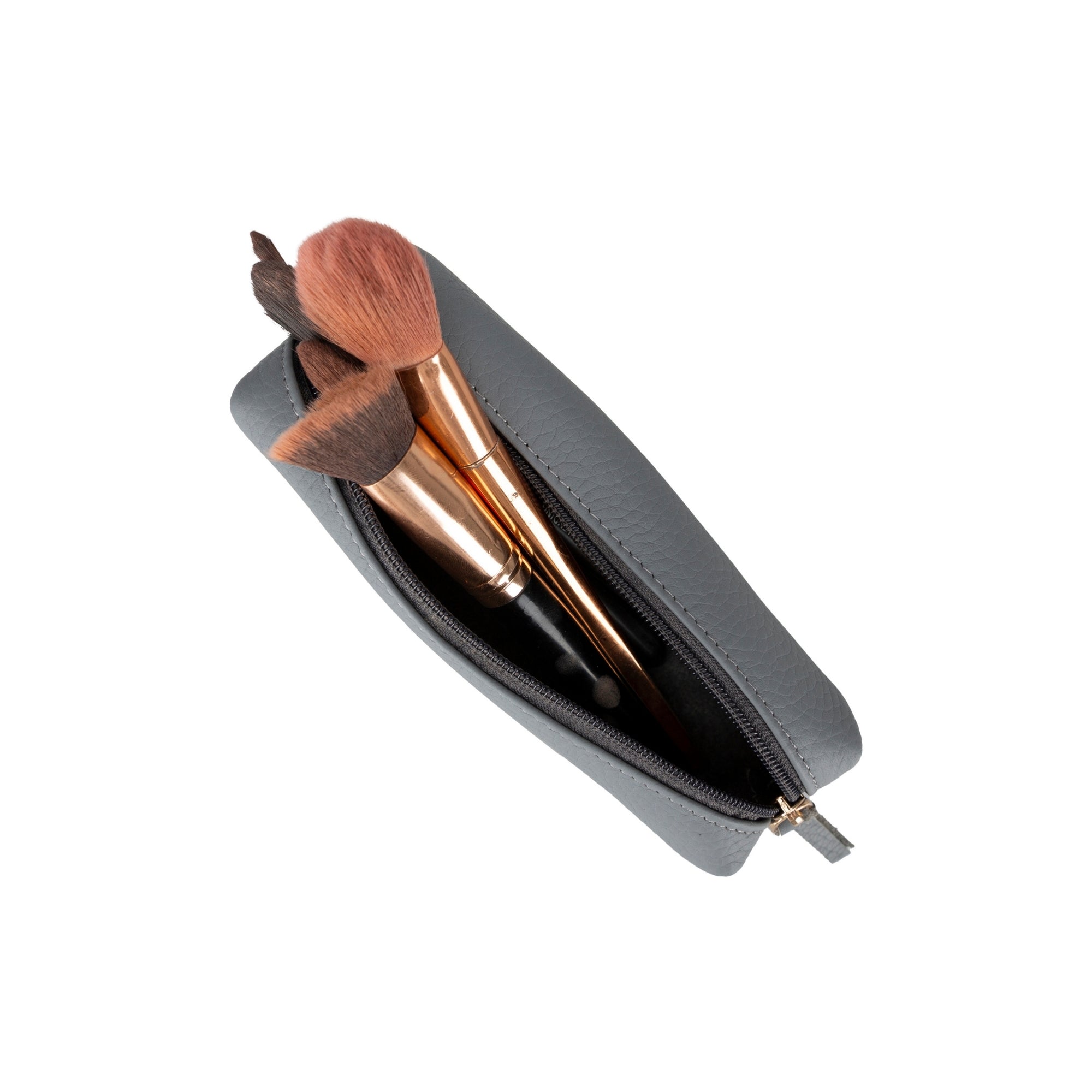 Centennial Multipurpose Leather Pencil Case and Makeup Bag - TORONATA - 