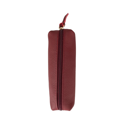Centennial Multipurpose Leather Pencil Case and Makeup Bag - TORONATA - 