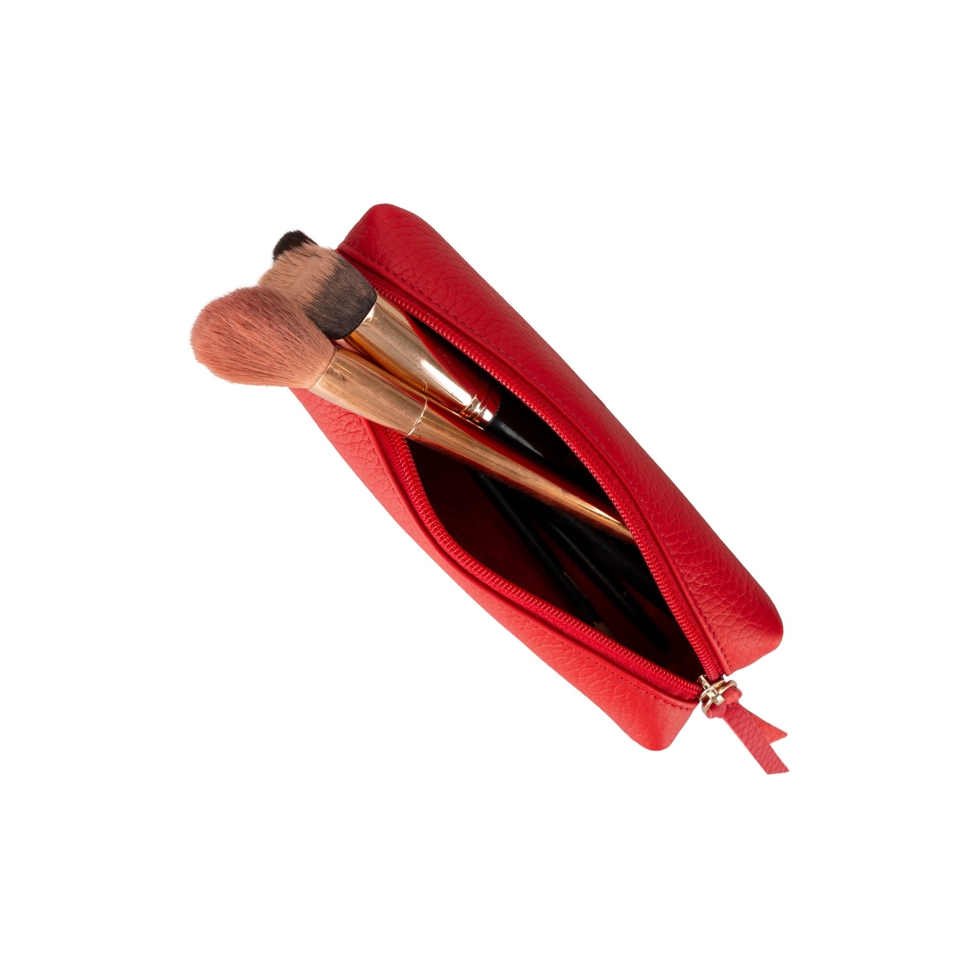 Centennial Multipurpose Leather Pencil Case and Makeup Bag - TORONATA - 