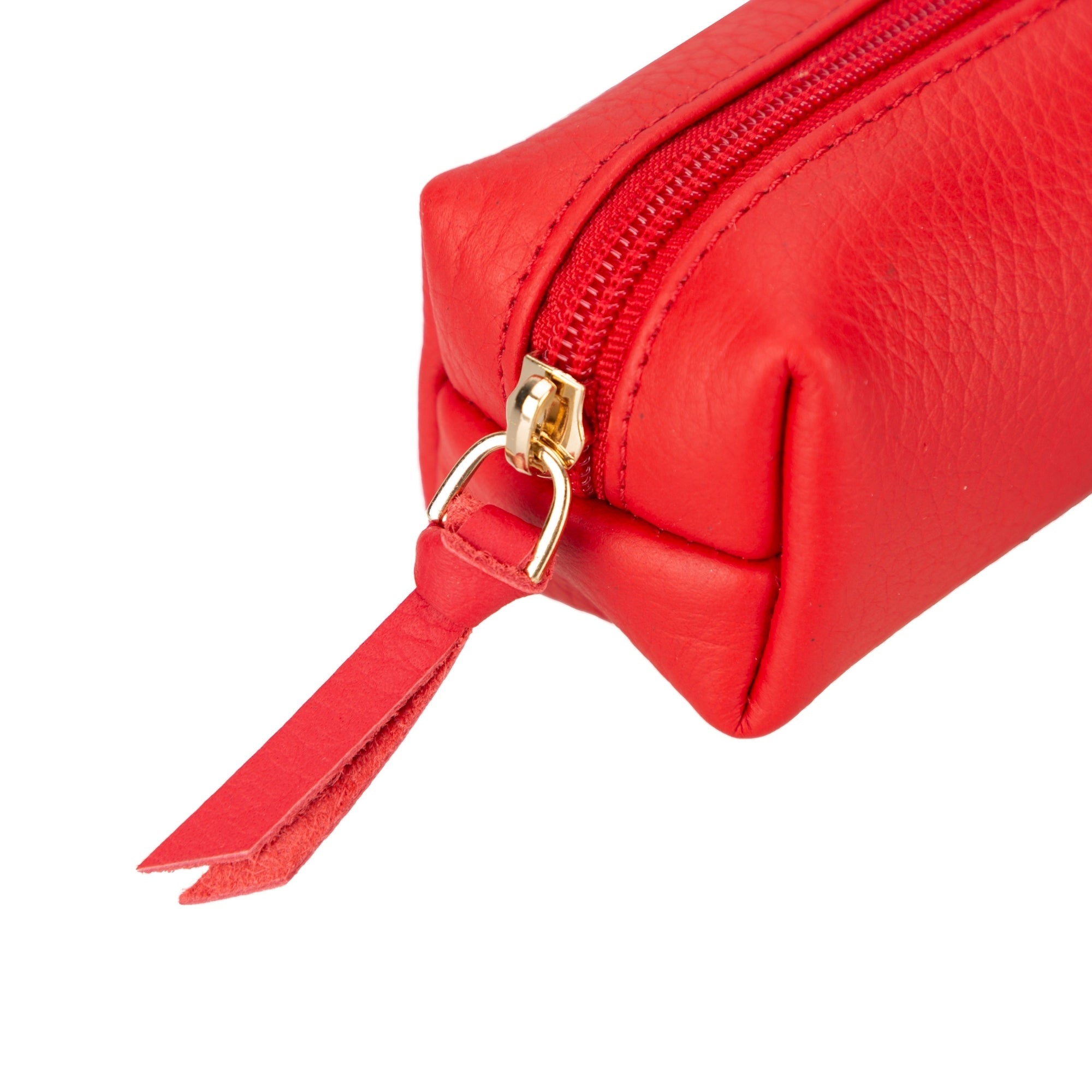 Centennial Multipurpose Leather Pencil Case and Makeup Bag - TORONATA - 