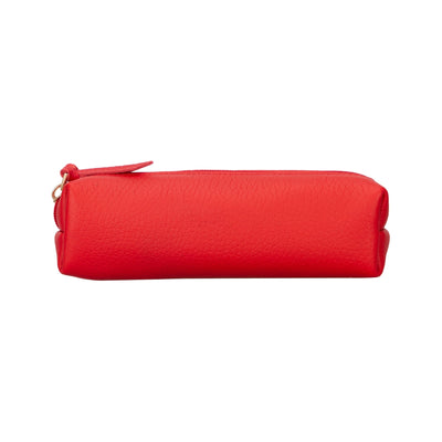 Centennial Multipurpose Leather Pencil Case and Makeup Bag - TORONATA - 
