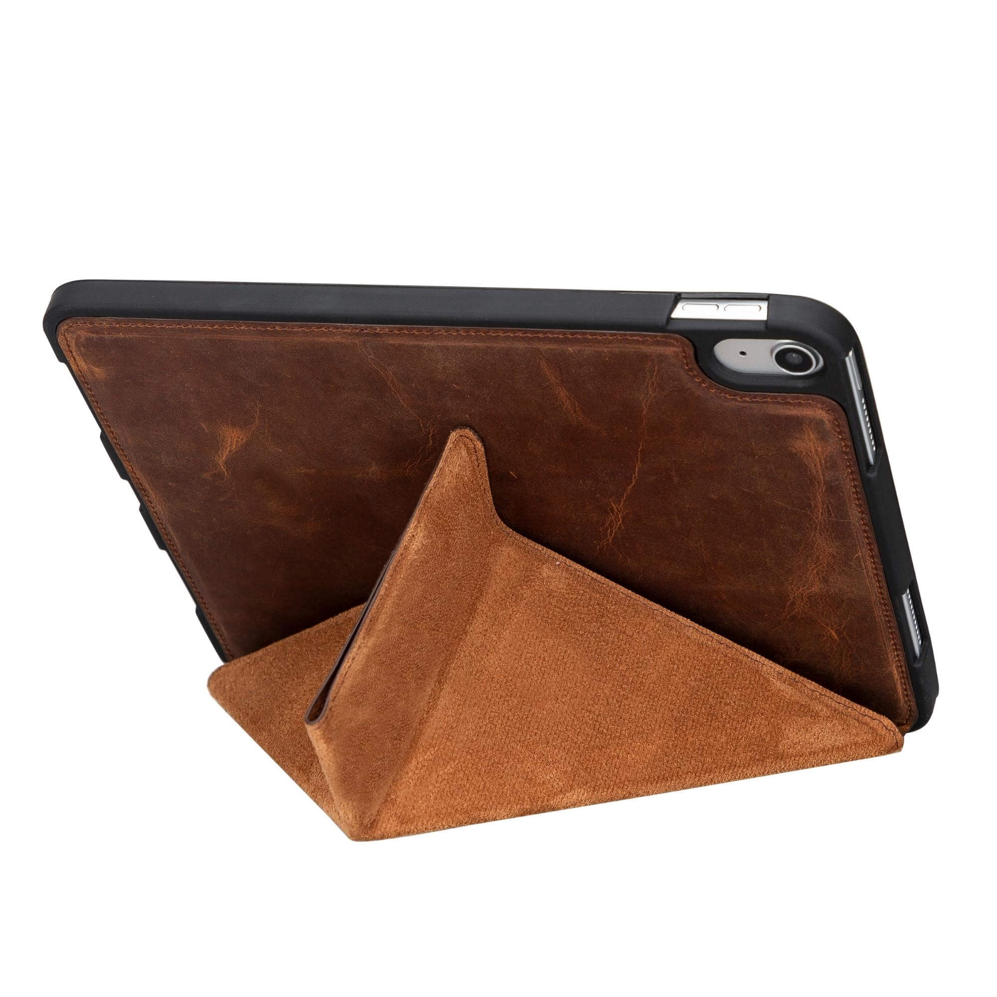 Cheyenne Leather Case for iPad 10.9" 10th Generation - Dark Brown - iPad 10.9" 10th Gen. - TORONATA