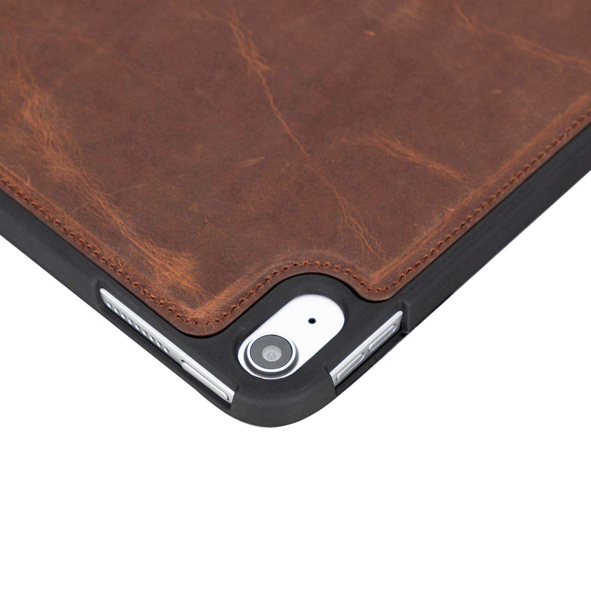 Cheyenne Leather Case for iPad 10.9" 10th Generation - Dark Brown - iPad 10.9" 10th Gen. - TORONATA