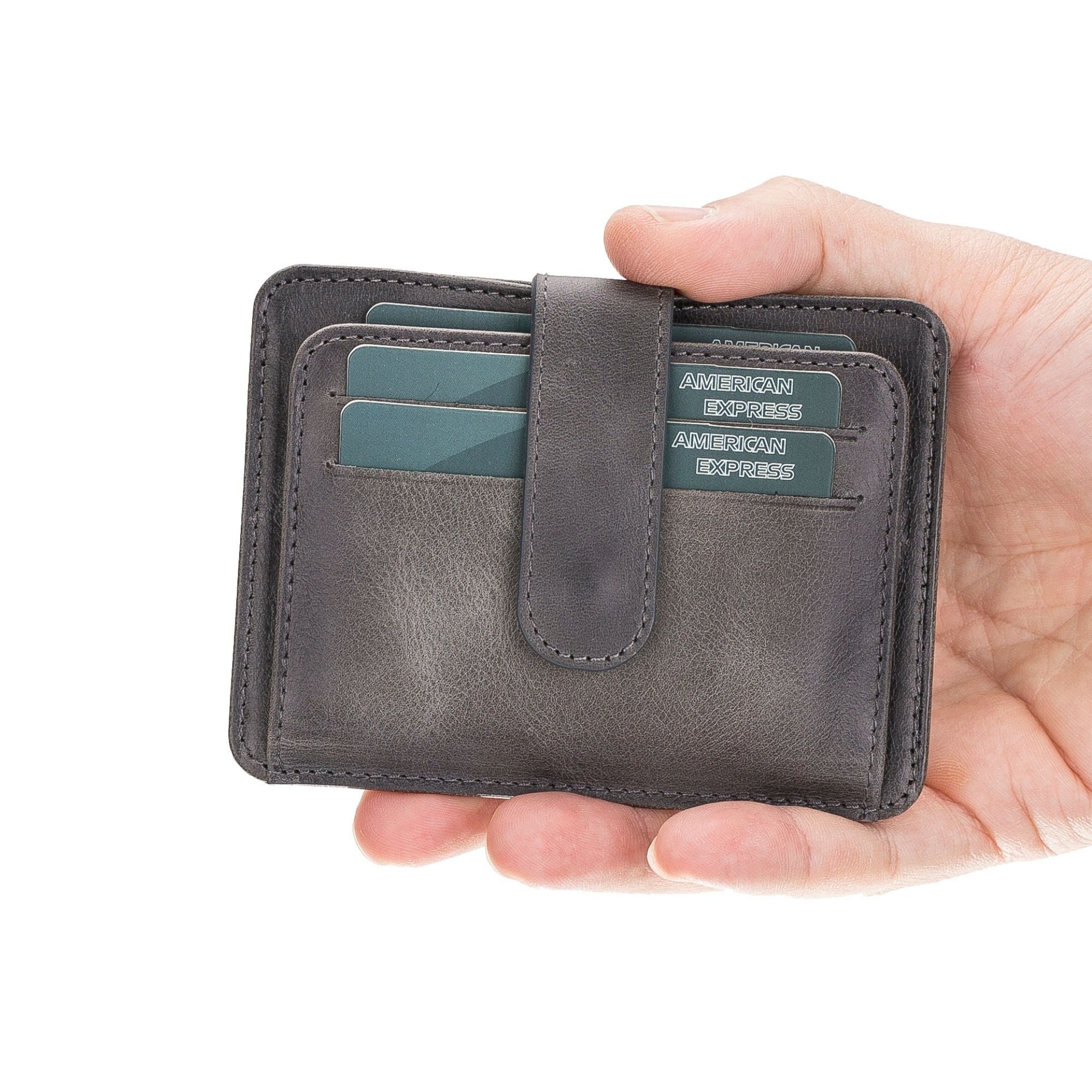 Cortez Handcrafted Leather Slim Wallet with Card Holder - TORONATA - 