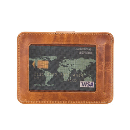 Cortez Handcrafted Leather Slim Wallet with Card Holder - TORONATA - 