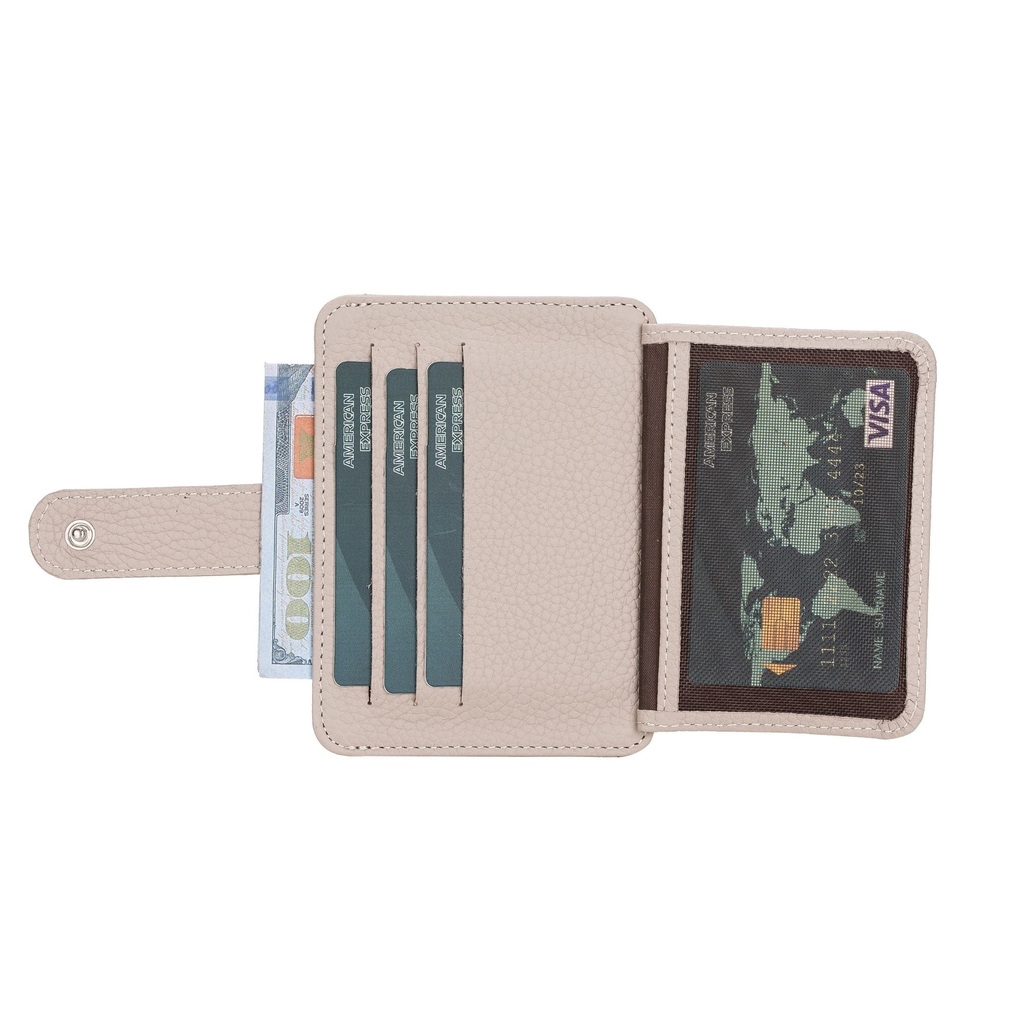 Cortez Handcrafted Leather Slim Wallet with Card Holder - TORONATA - 