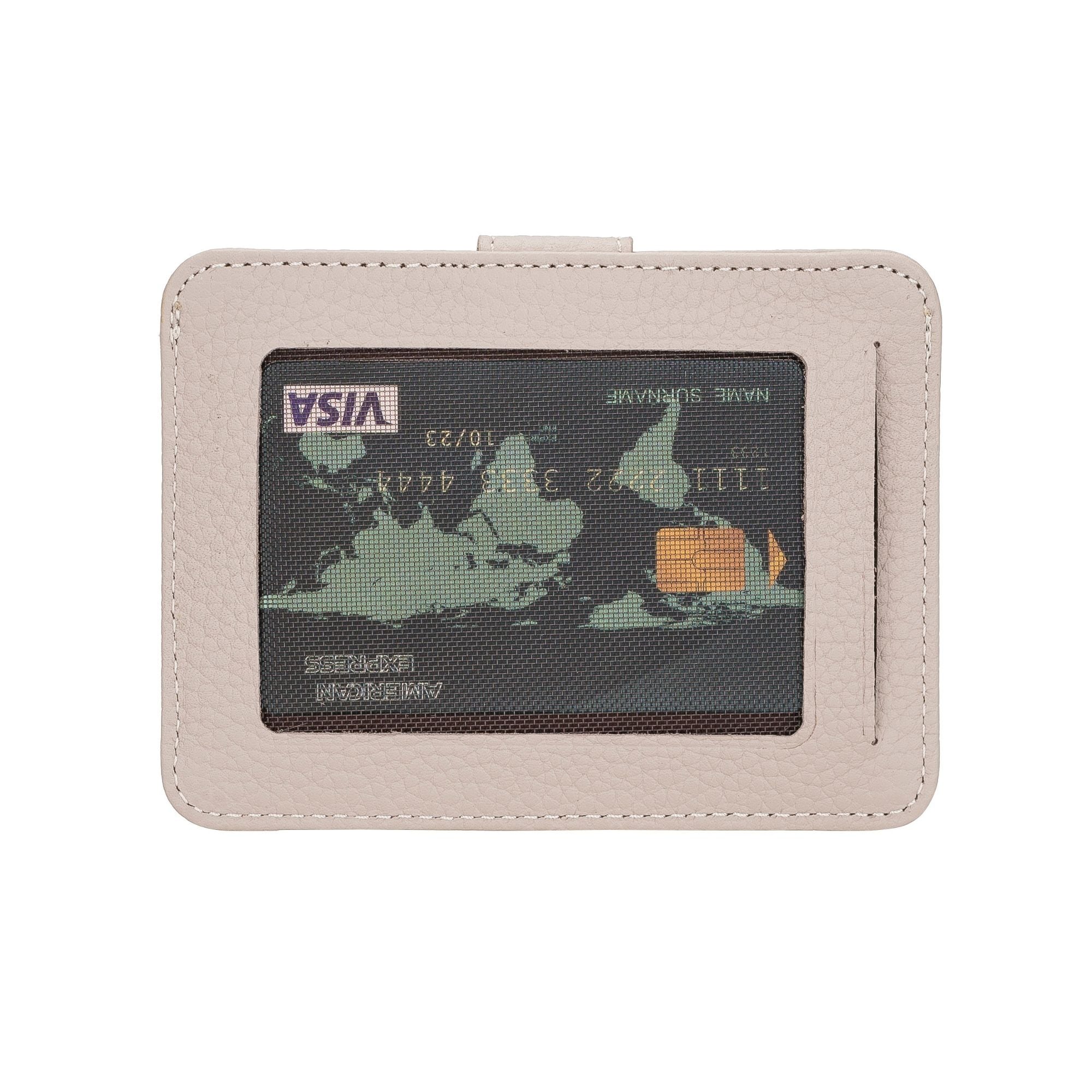 Cortez Handcrafted Leather Slim Wallet with Card Holder-Mink---TORONATA
