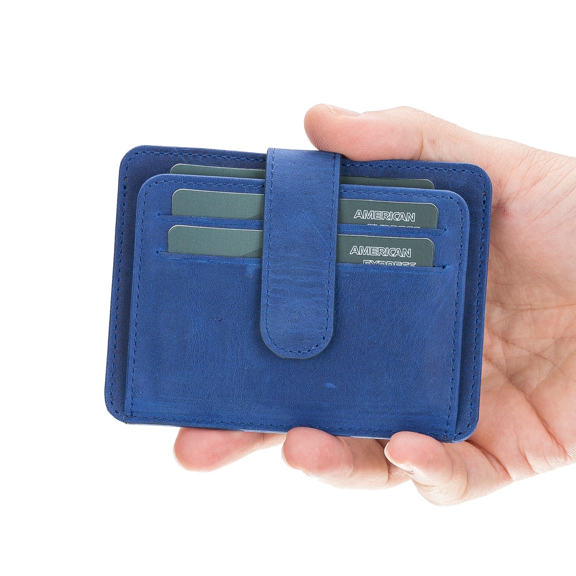 Cortez Handcrafted Leather Slim Wallet with Card Holder - TORONATA - 