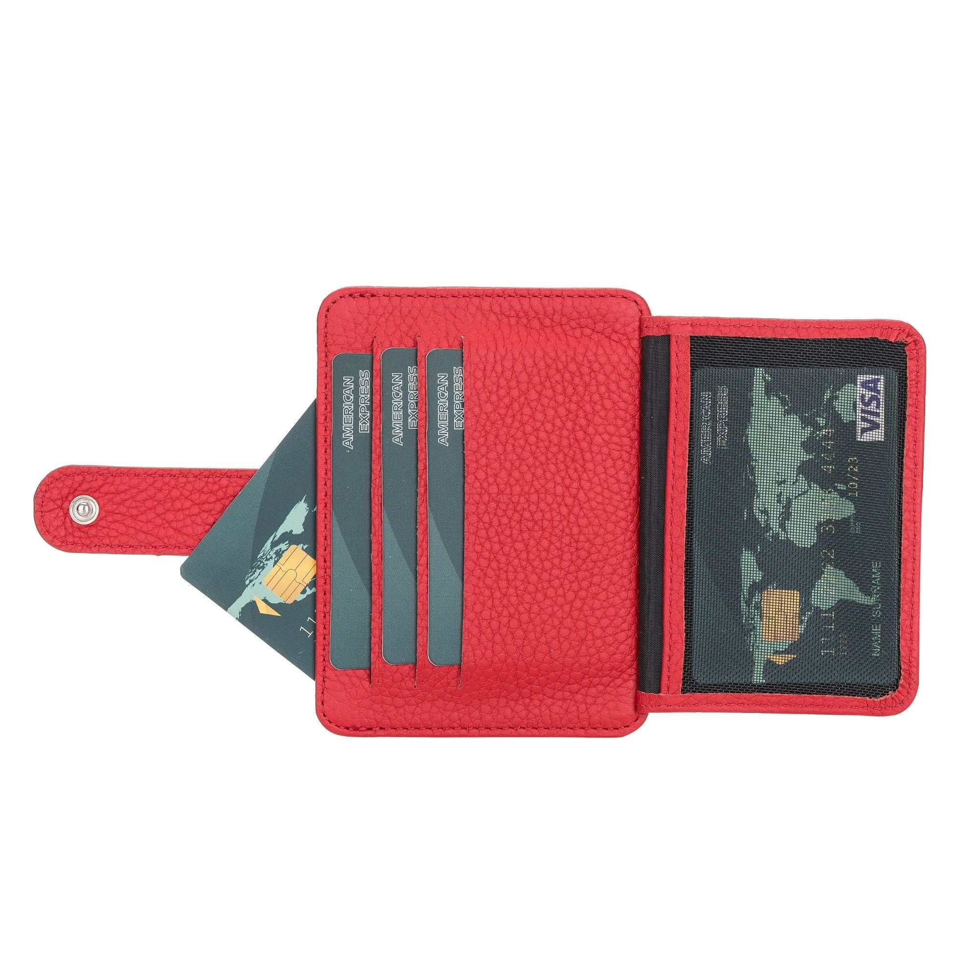 Cortez Handcrafted Leather Slim Wallet with Card Holder - TORONATA - 