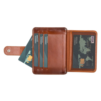 Cortez Handcrafted Leather Slim Wallet with Card Holder - TORONATA - 