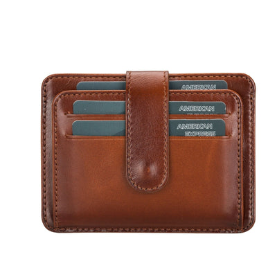 Cortez Handcrafted Leather Slim Wallet with Card Holder - TORONATA - 