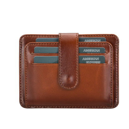Cortez Handcrafted Leather Slim Wallet with Card Holder - TORONATA - 