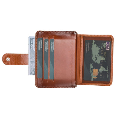 Cortez Handcrafted Leather Slim Wallet with Card Holder - TORONATA - 