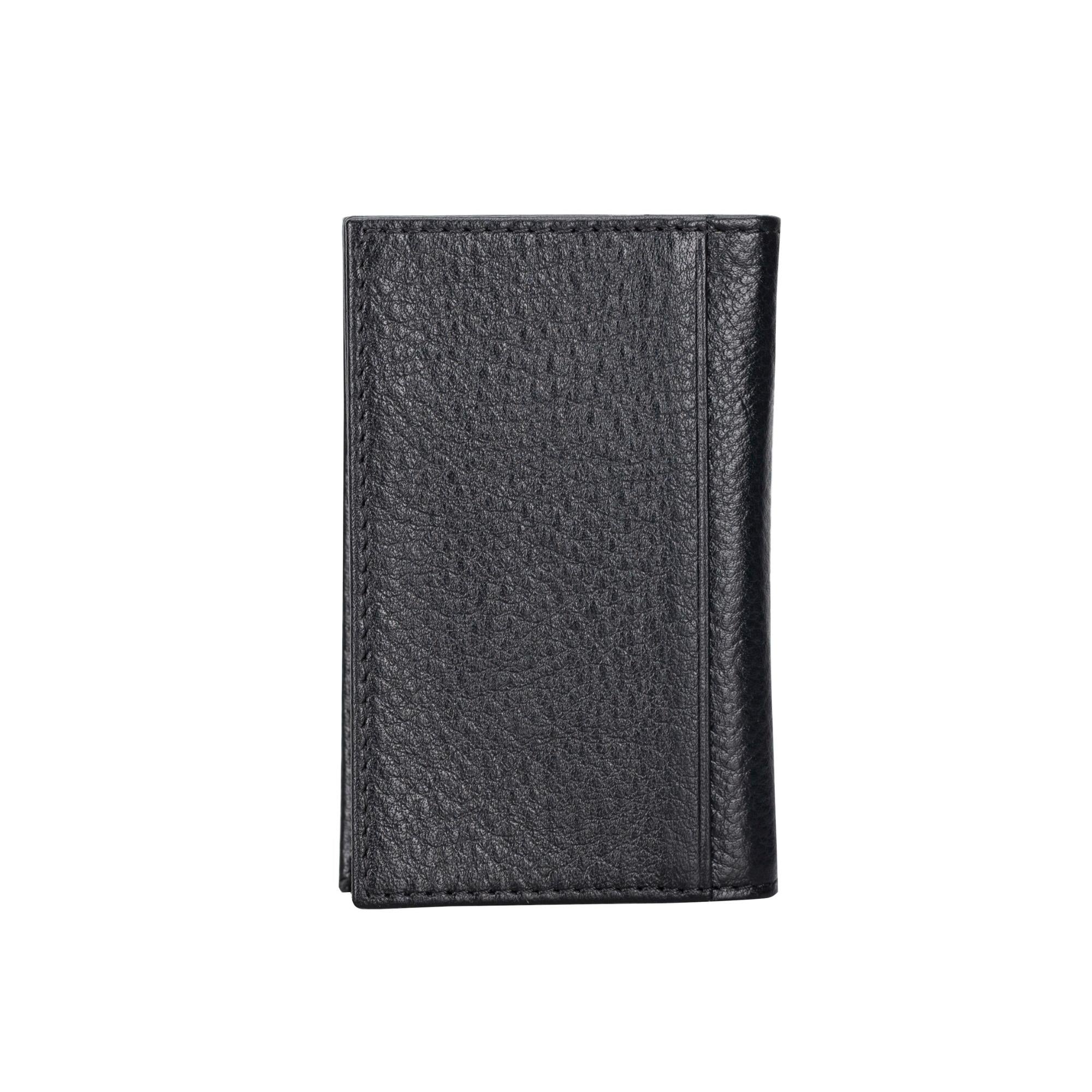 Denver Luxury Full-Grain Leather Card Holder for Men-Brown---TORONATA