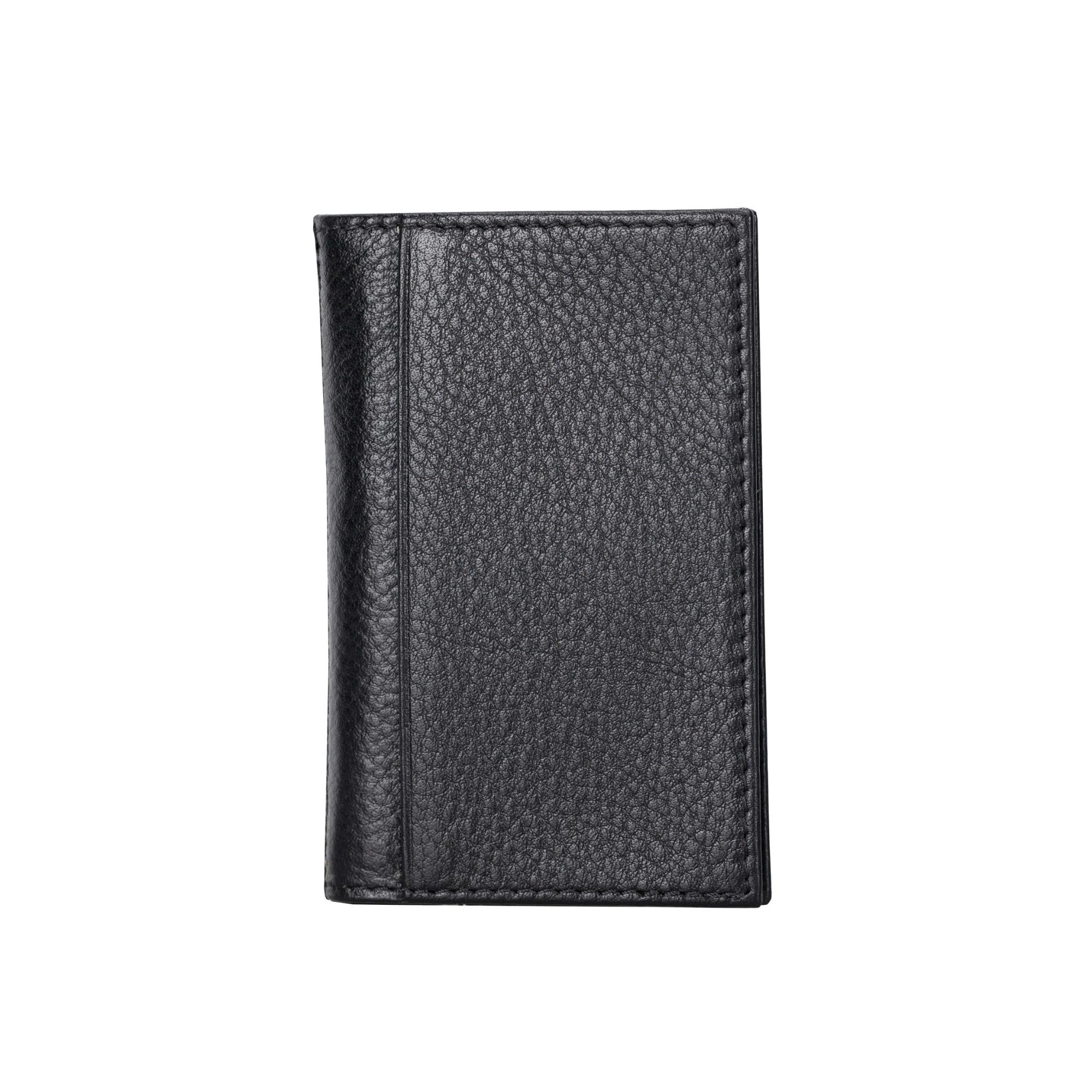 Denver Luxury Full-Grain Leather Card Holder for Men-Brown---TORONATA