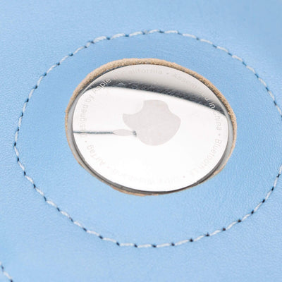 douglas leather pop-up cardholder with compatible apple airtag - toronata - 