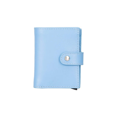 douglas leather pop-up cardholder with compatible apple airtag - toronata - 