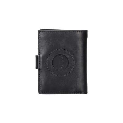 douglas leather pop-up cardholder with compatible apple airtag - toronata - 