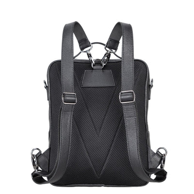 elmira leather laptop backpack for men and women - toronata - 