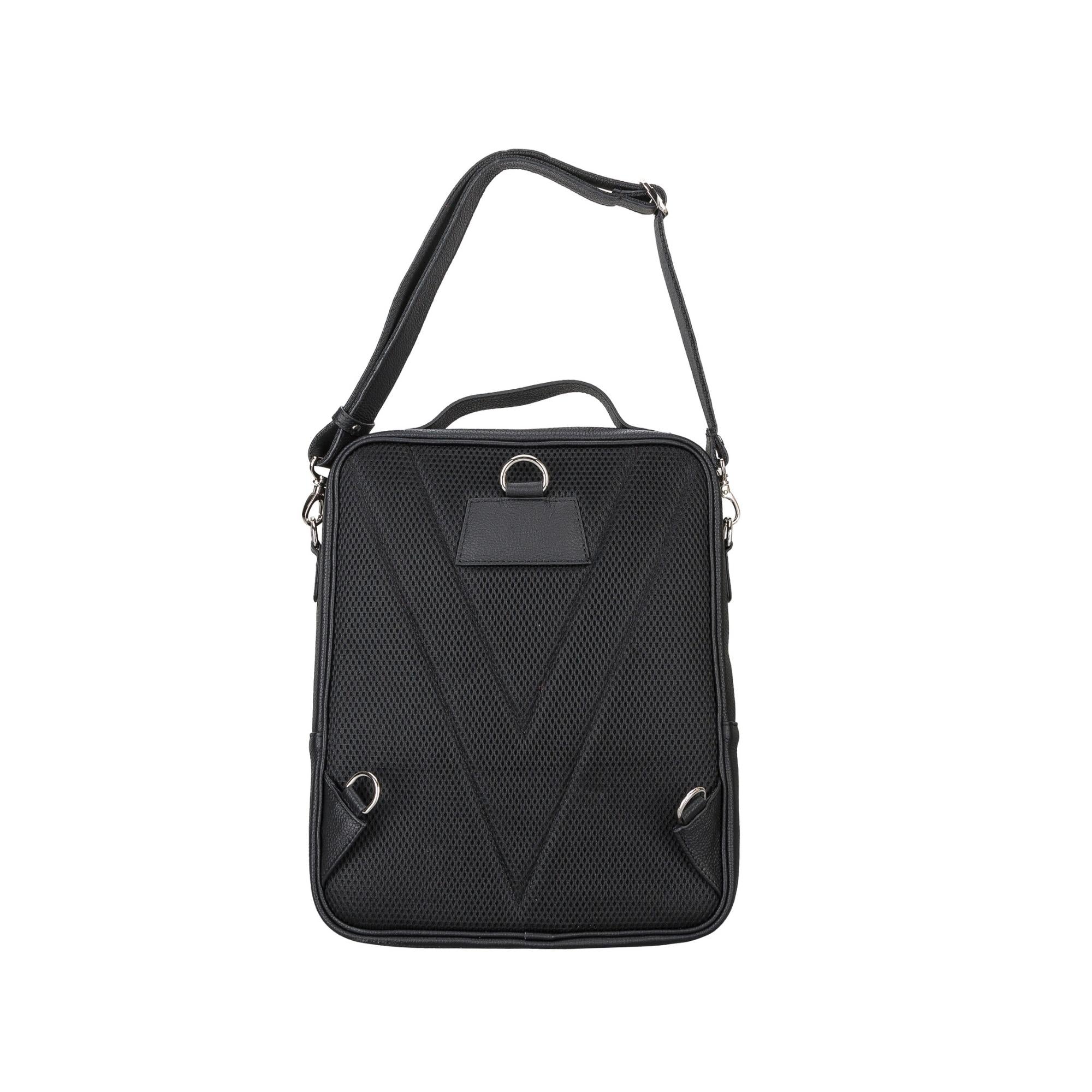 elmira leather laptop backpack for men and women - toronata - 