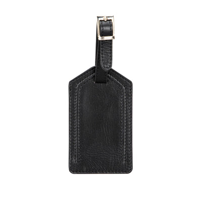 estes genuine leather luggage tag with airtag slot - toronata - 