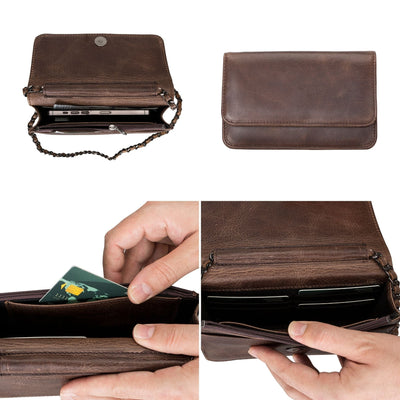 evanston minimalist leather handbag for women - toronata - 