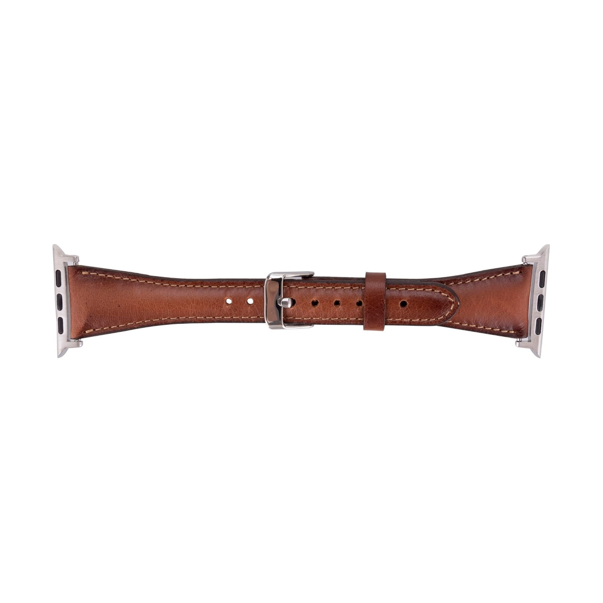 evansville slim leather bands for apple watch 9, ultra 2 & se - toronata - 