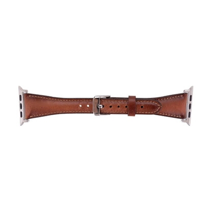 evansville slim leather bands for apple watch 9, ultra 2 & se - toronata - 