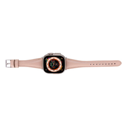 evansville slim leather bands for apple watch 9, ultra 2 & se - toronata - 