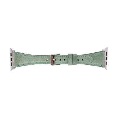evansville slim leather bands for apple watch 9, ultra 2 & se - toronata - 
