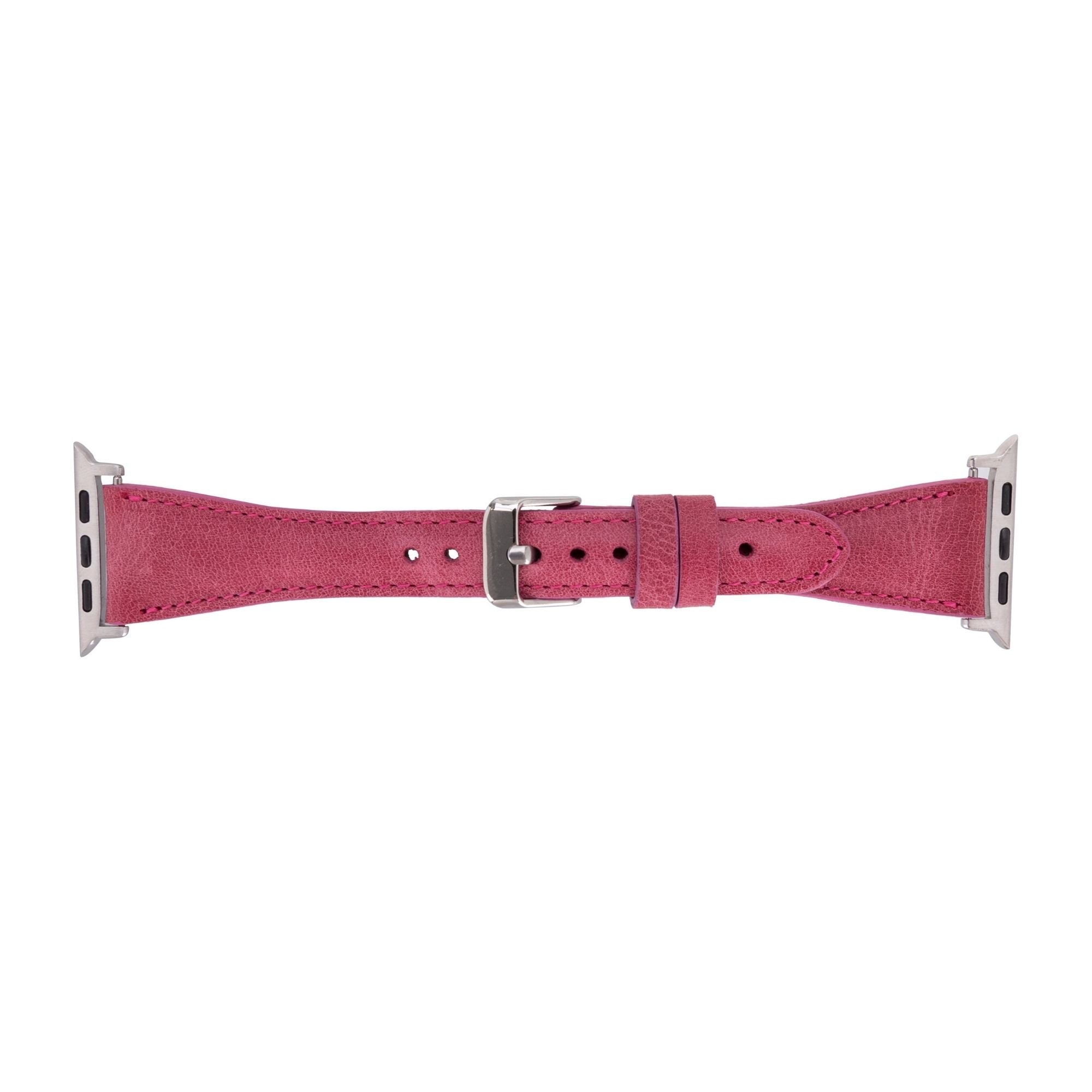 evansville slim leather bands for apple watch 9, ultra 2 & se - toronata - 