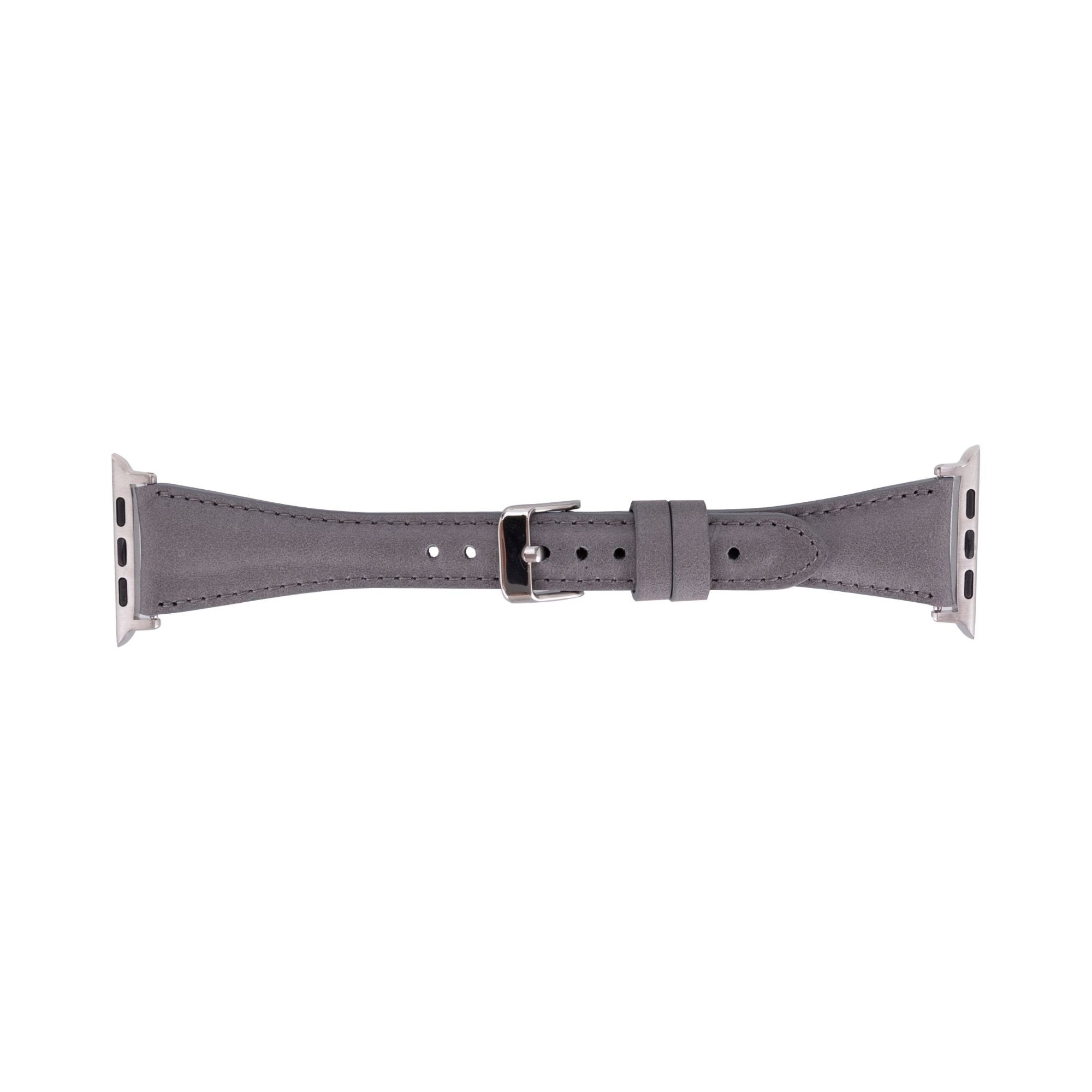 evansville slim leather bands for apple watch 9, ultra 2 & se - toronata - 