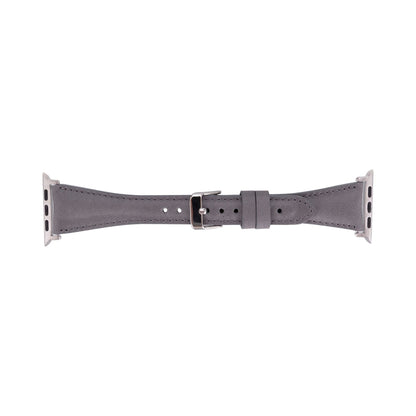 evansville slim leather bands for apple watch 9, ultra 2 & se - toronata - 