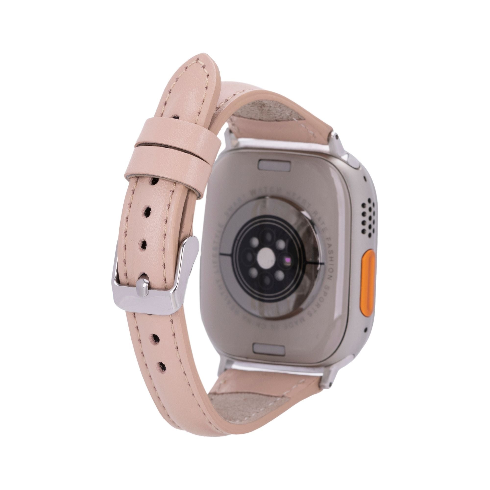 evansville slim leather bands for apple watch 9, ultra 2 & se - toronata - 