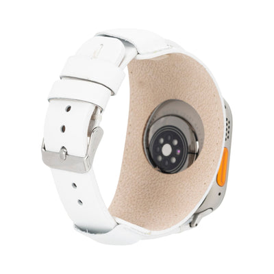 fort cuff leather bands for apple watch 9, ultra 2 & se - toronata - 